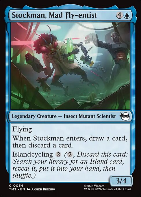 Stockman, Mad Fly-entist (54) - Teenage Mutant Ninja Turtles - Game On