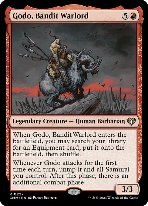 Godo, Bandit Warlord (227) - Commander Masters - Game On