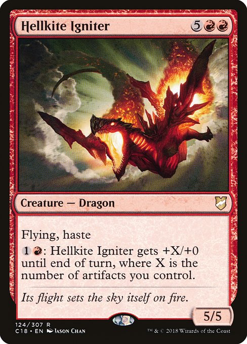 Hellkite Igniter (124) - Commander 2018 - Game On