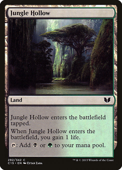Jungle Hollow (292) - Commander 2015 - Game On