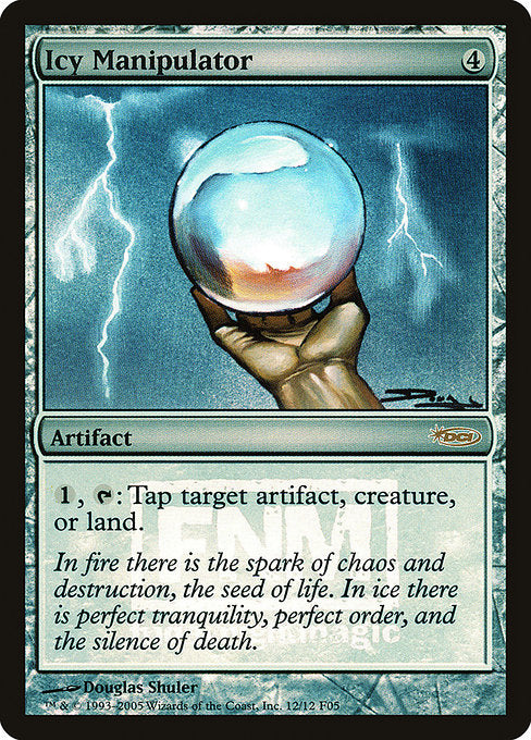 Icy Manipulator (12) (Foil) - Friday Night Magic 2005 - Game On