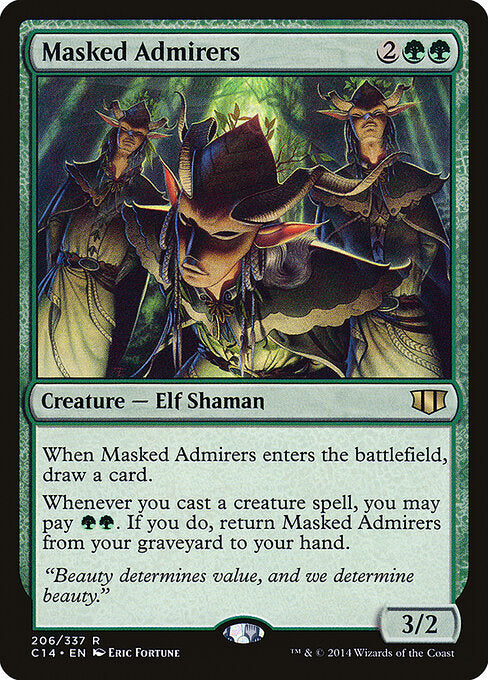 Masked Admirers (206) - Commander 2014 - Game On