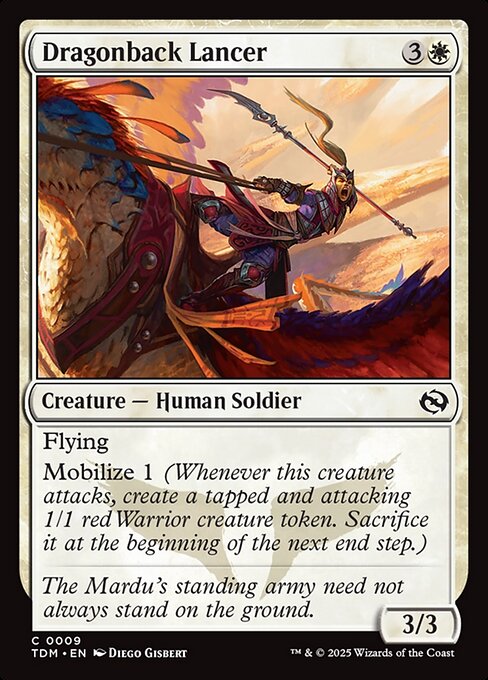 Dragonback Lancer (9) - Tarkir: Dragonstorm - Game On