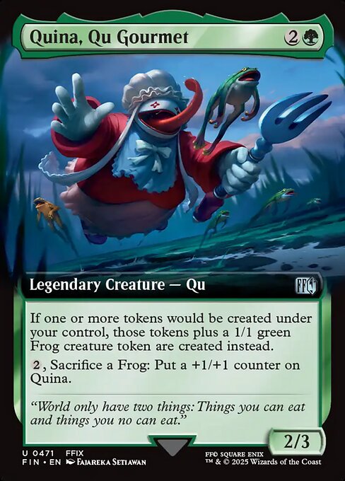 Quina, Qu Gourmet (471) - EXTENDED ART (Foil) - Final Fantasy - Game On
