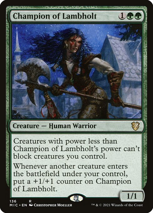 Champion of Lambholt (136) - Midnight Hunt Commander - Game On