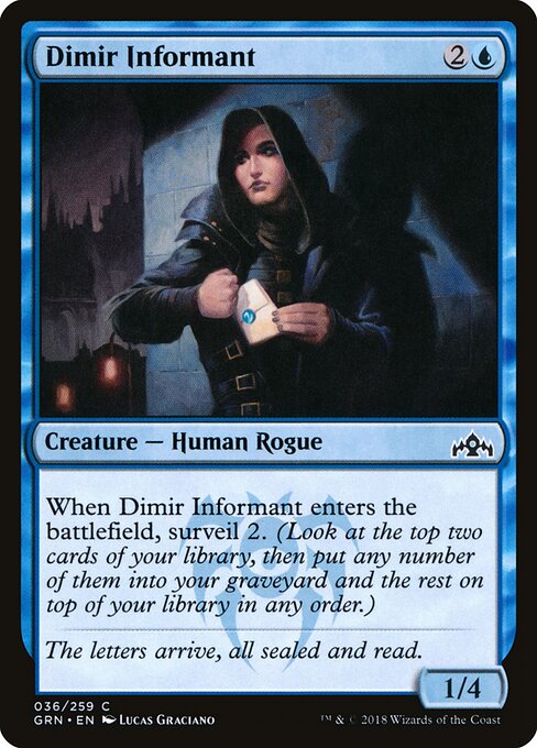 Dimir Informant (36) - Guilds of Ravnica - Game On