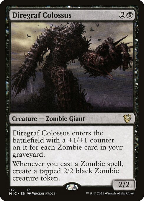 Diregraf Colossus (112) - Midnight Hunt Commander - Game On