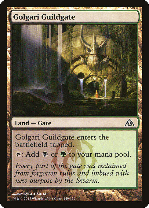 Golgari Guildgate (149) (Foil) - Dragon's Maze - Game On