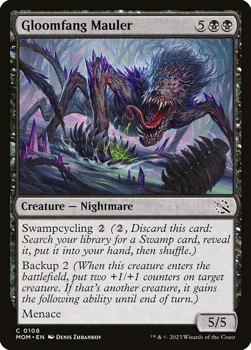 Gloomfang Mauler (108) (Foil) - March of the Machine - Game On