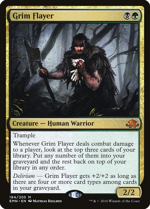 Grim Flayer (184) (Foil) - Eldritch Moon - Game On