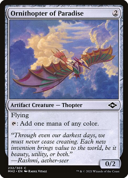 Ornithopter of Paradise (232) - Modern Horizons 2 - Game On