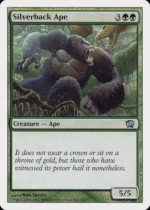 Silverback Ape (S7) - Eighth Edition - Game On