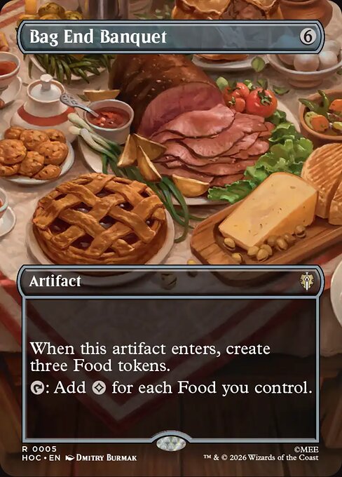 Bag End Banquet (5) - BORDERLESS - The Hobbit Eternal - Game On