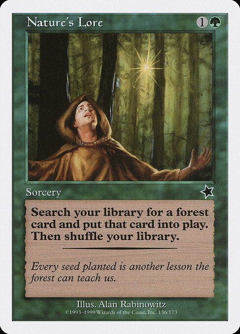 Nature's Lore (136) - Starter 1999 - Game On