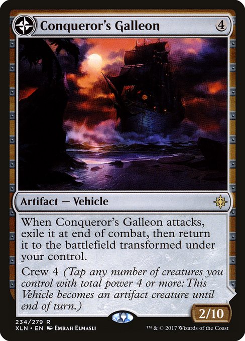 Conqueror's Galleon // Conqueror's Foothold (234) - Ixalan - Game On