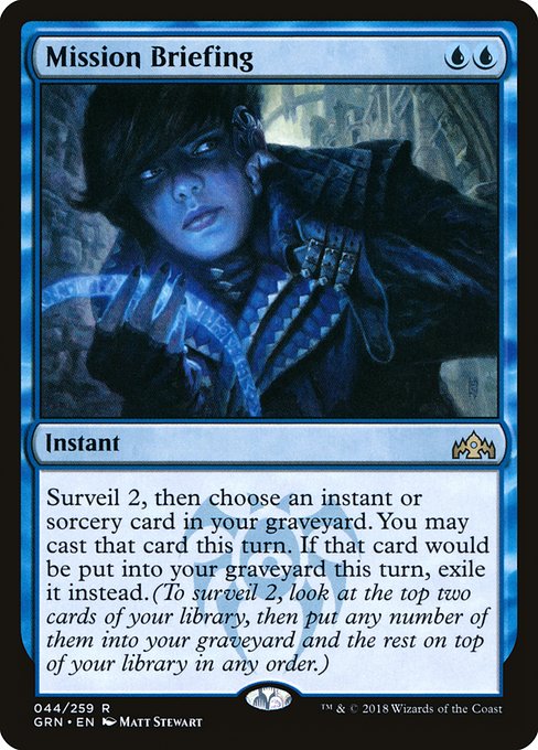 Mission Briefing (44) (Foil) - Guilds of Ravnica - Game On