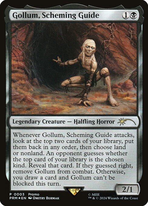 Gollum, Scheming Guide (3) (Foil) - Tales of Middle-earth Deluxe Commander Kit - Game On