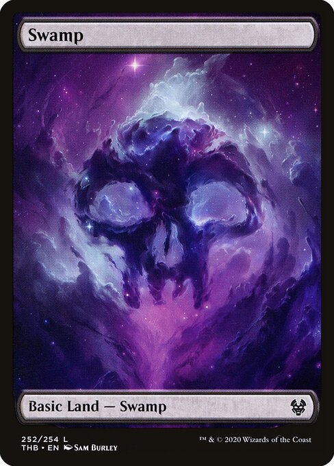 Swamp (252) - FULL ART - Theros Beyond Death - Game On
