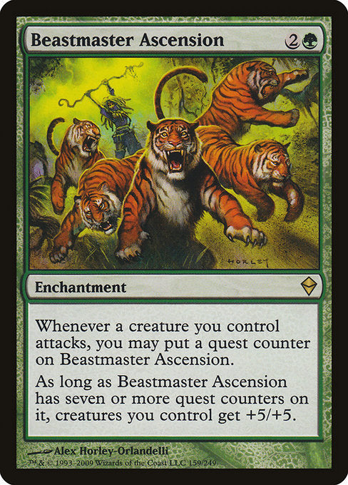 Beastmaster Ascension (159) - Zendikar - Game On