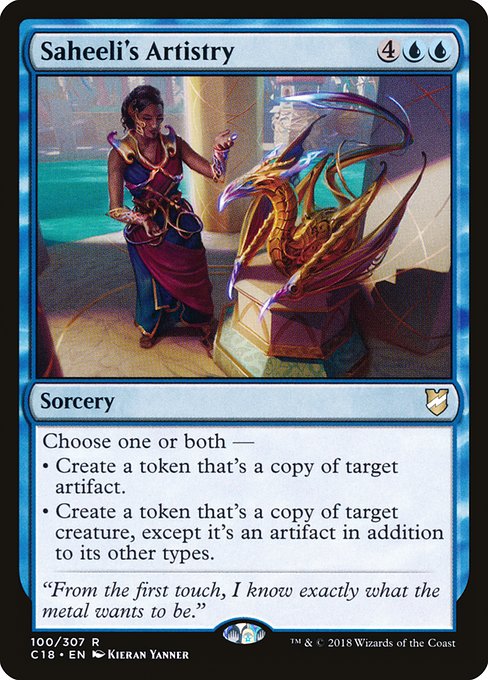 Saheeli's Artistry (100) - Commander 2018 - Game On