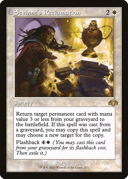 Sevinne's Reclamation (273) - Dominaria Remastered - Game On