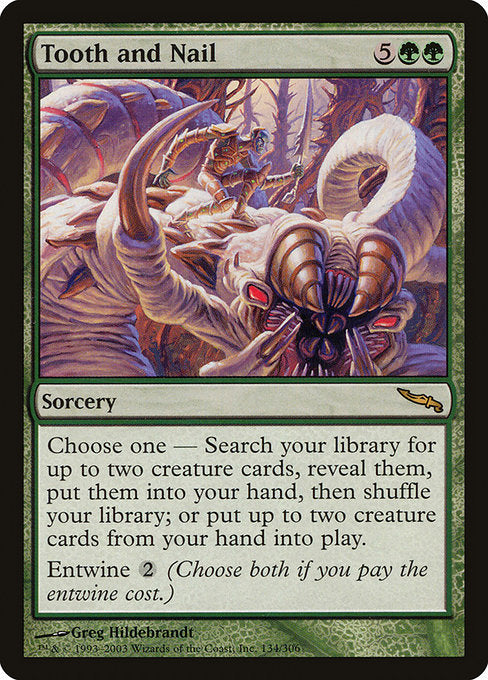 Tooth and Nail (134) - Mirrodin - Game On