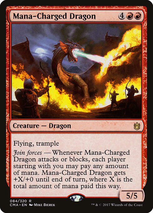 Mana-Charged Dragon (84) - Commander Anthology - Game On