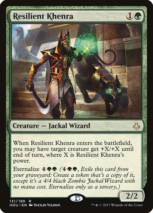 Resilient Khenra (131) (Foil) - Hour of Devastation - Game On