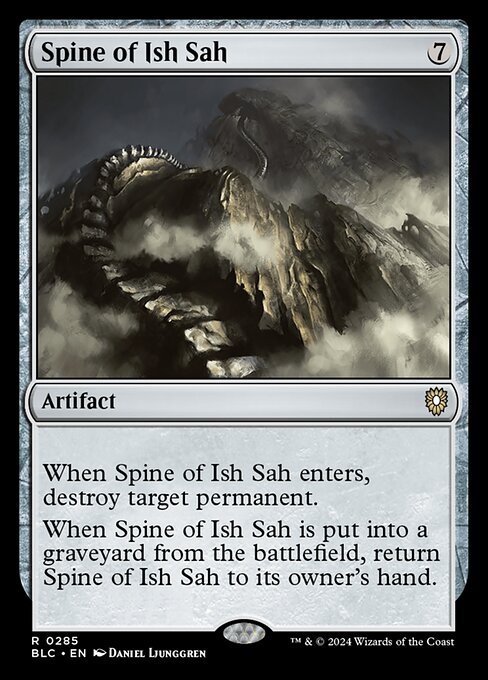 Spine of Ish Sah (285) - Bloomburrow Commander - Game On