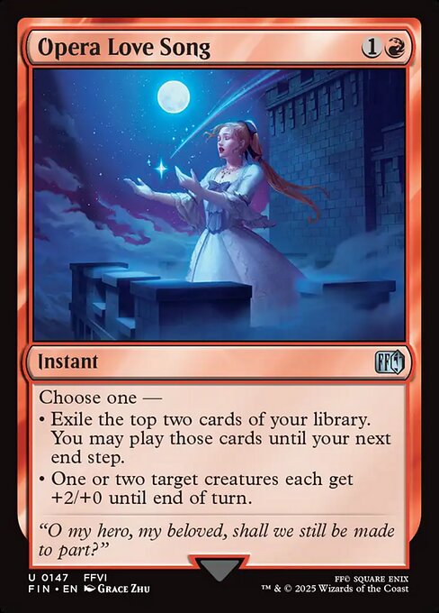 Opera Love Song (147) (Foil) - Final Fantasy - Game On