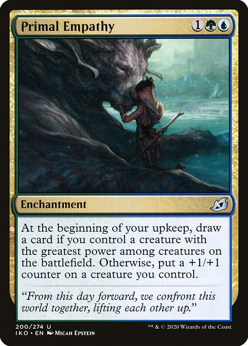 Primal Empathy (200) - Ikoria: Lair of Behemoths - Game On