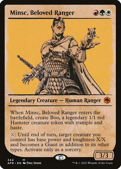 Minsc, Beloved Ranger (344) - SHOWCASE - Adventures in the Forgotten Realms - Game On