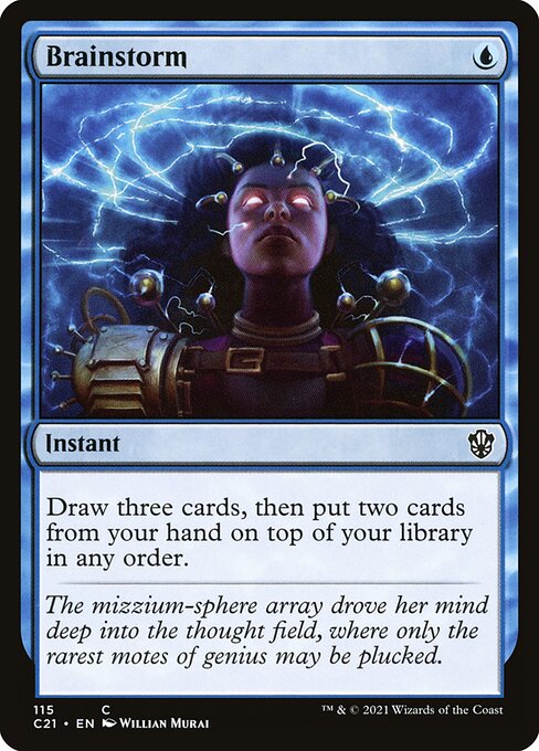 Brainstorm (115) - Commander 2021 - Game On