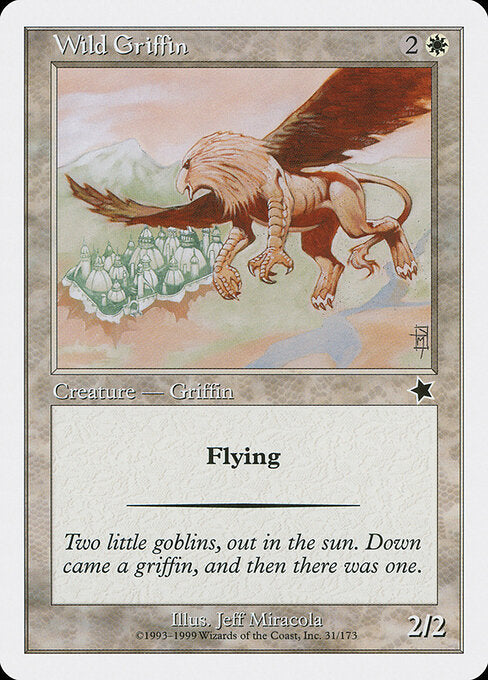 Wild Griffin (31) - Starter 1999 - Game On