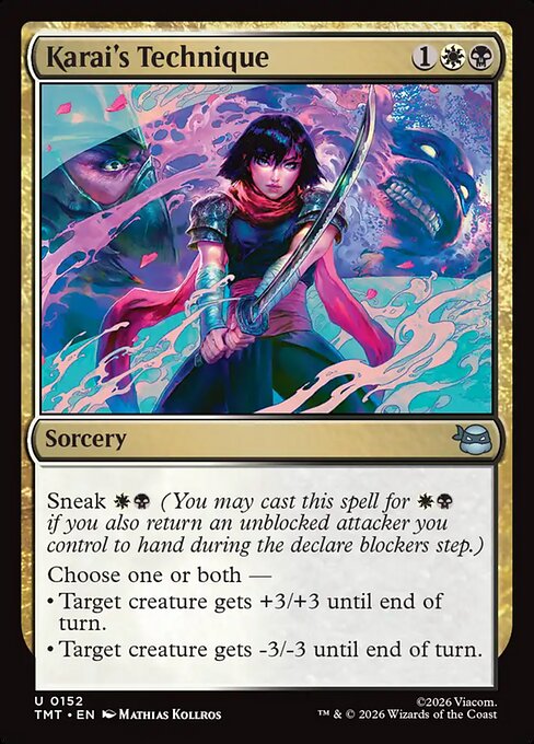 Karai's Technique (152) (Foil) - Teenage Mutant Ninja Turtles - Game On