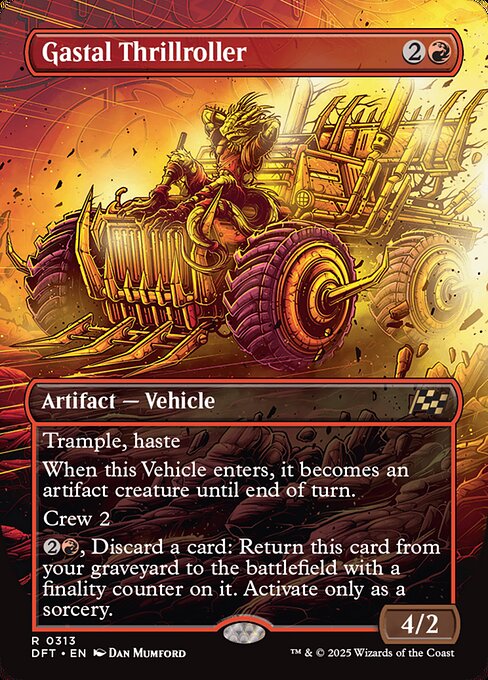 Gastal Thrillroller (313) - BORDERLESS - Aetherdrift - Game On