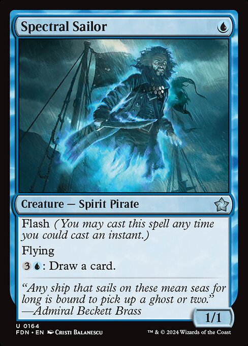 Spectral Sailor (164) - Foundations - Game On