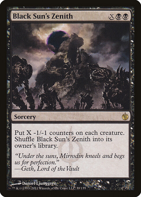 Black Sun's Zenith (39) - Mirrodin Besieged - Game On