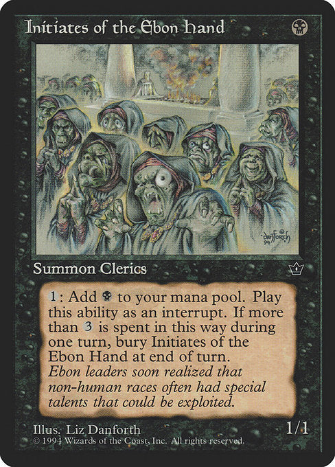 Initiates of the Ebon Hand (39b) - Fallen Empires - Game On