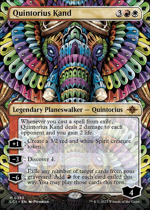 Quintorius Kand (352) - BORDERLESS - The Lost Caverns of Ixalan - Game On