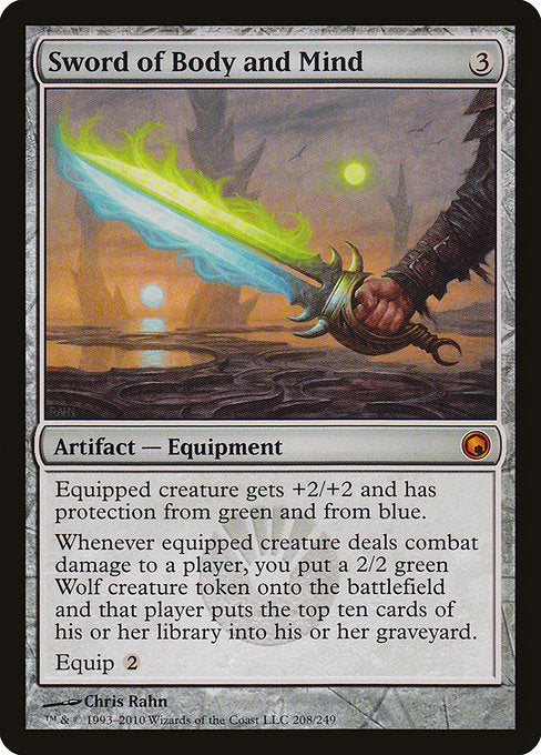 Sword of Body and Mind (208) - Scars of Mirrodin - Game On