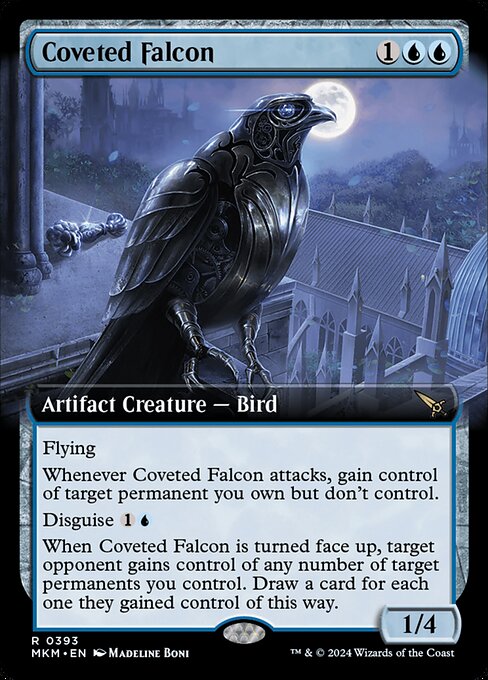 Coveted Falcon (393) - EXTENDED ART - Murders at Karlov Manor - Game On