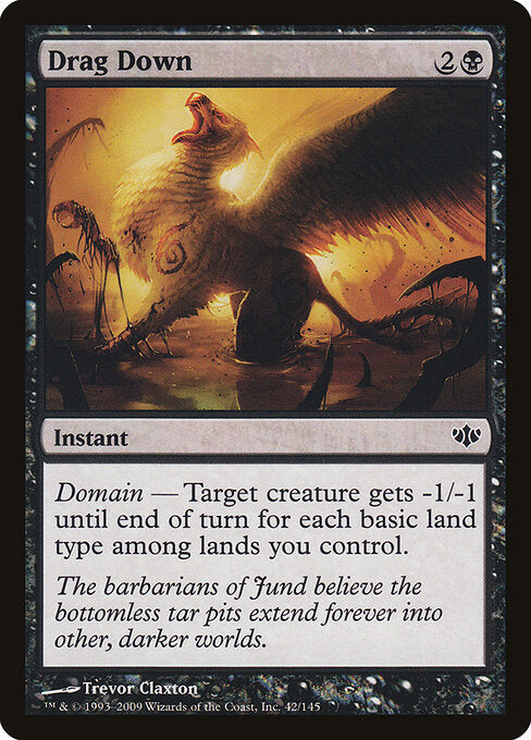 Drag Down (42) (Foil) - Conflux - Game On
