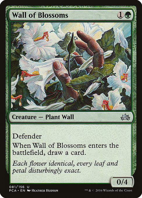 Wall of Blossoms (81) - Planechase Anthology - Game On