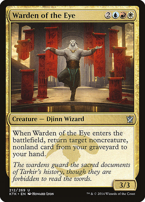 Warden of the Eye (212) (Foil) - Khans of Tarkir - Game On