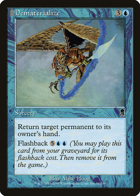Dematerialize (81) (Foil) - Odyssey - Game On