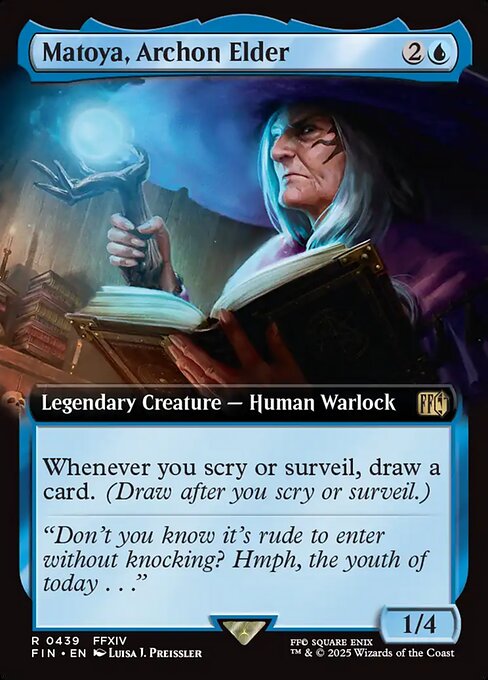 Matoya, Archon Elder (439) - EXTENDED ART (Foil) - Final Fantasy - Game On