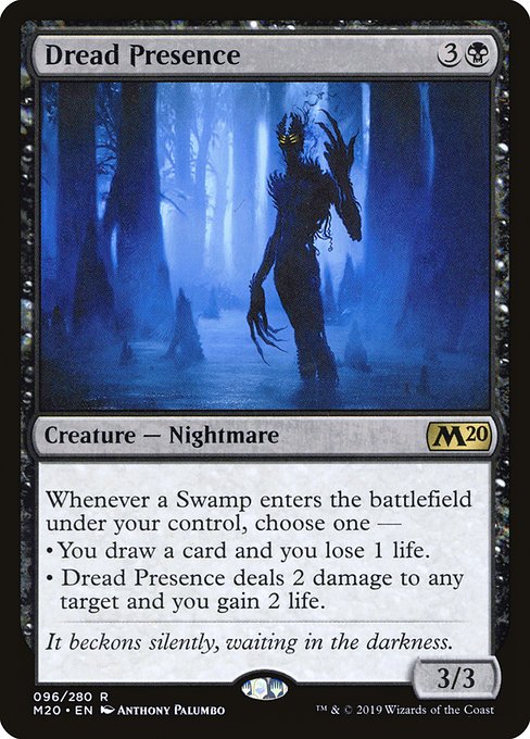 Dread Presence (96) - Core Set 2020 - Game On