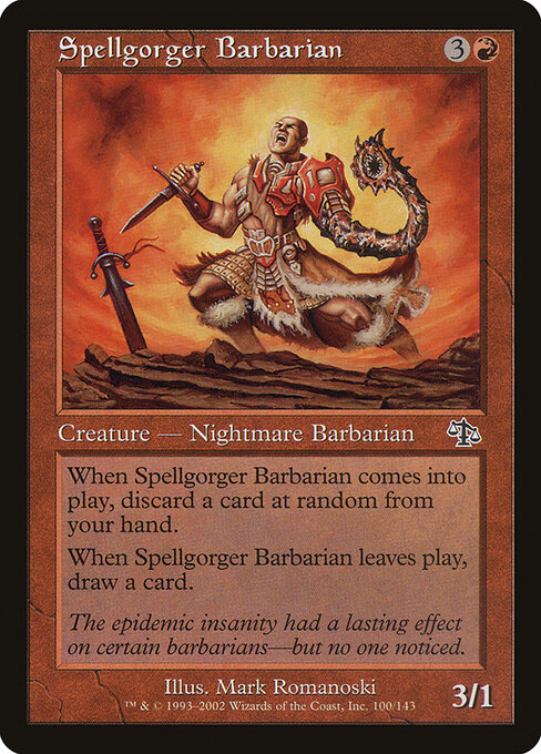 Spellgorger Barbarian (100) - Judgment - Game On