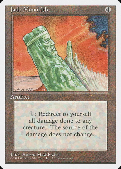 Jade Monolith (329) - Fourth Edition - Game On